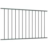 antracitszürke porszórt acél kerítéspanel Woerden 1,7 x 1,17 m