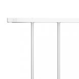 fehér porszórt acél kerítéspanel Woerden 1,7 x 1,17 m