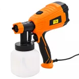 elektromos festékszóró pisztoly 3 szórófejjel 500 W 800 ml