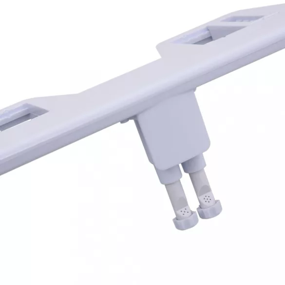 kétszórófejes hideg-melegvizes bidékiegészítő WC-ülőkéhez