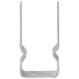 6 db ezüstszínű horganyzott acél kerítéshorgony 7 x 6 x 15 cm