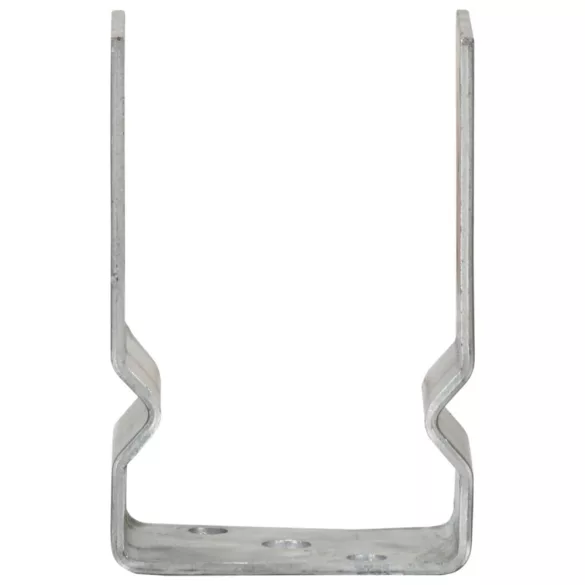 6 db ezüstszínű horganyzott acél kerítéshorgony 9 x 6 x 15 cm