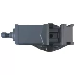 kéttengelyes dönthető satu 100 mm