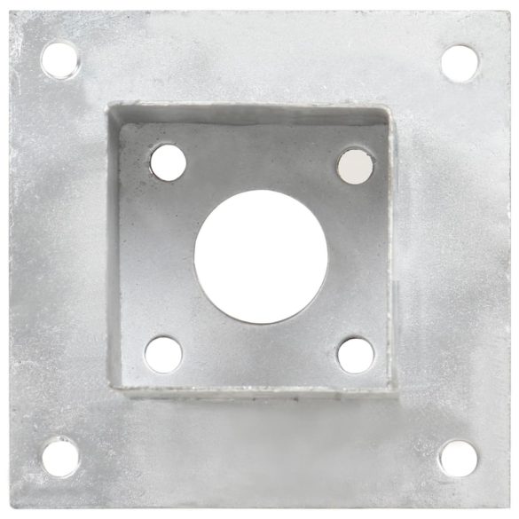 4 db horganyzott fém oszloprögzítő 81 mm