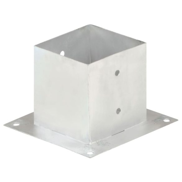 4 db horganyzott fém oszloprögzítő 141 mm