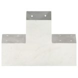 X alakú horganyzott fém oszloptartó 101 x 101 mm