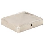 6 db gúla alakú rozsdamentes acél kerítésoszlop-sapka 91x91 mm