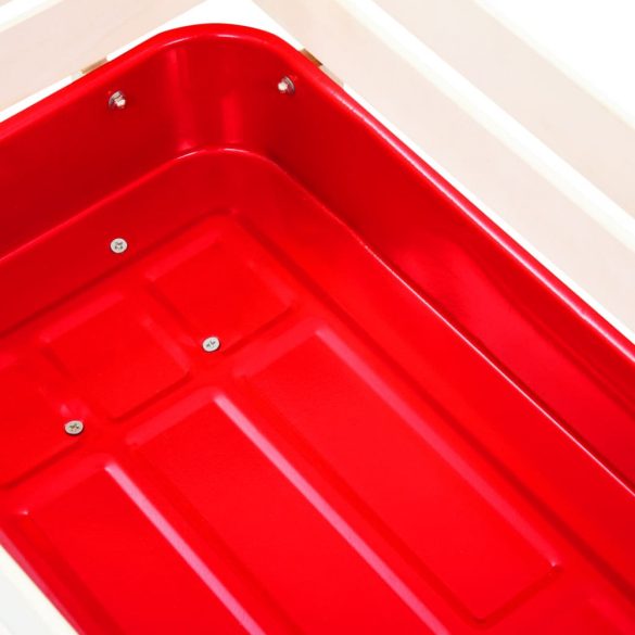 piros kézikocsi 150 kg