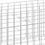 50 db horganyzott acél gabionhorog 30 cm