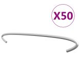 50 db horganyzott acél gabionhorog 40 cm