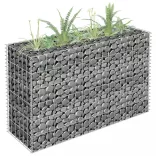 horganyzott acél gabion magaságyás 90 x 30 x 60 cm