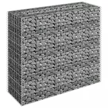 horganyzott acél gabion magaságyás 90 x 30 x 90 cm