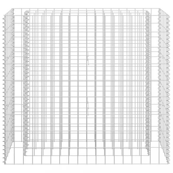 horganyzott acél gabion magaságyás 90 x 30 x 90 cm
