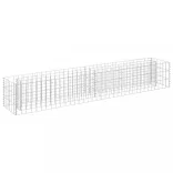 horganyzott acél gabion magaságyás 180 x 30 x 30 cm