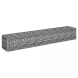 horganyzott acél gabion magaságyás 180 x 30 x 30 cm