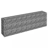 horganyzott acél gabion magaságyás 180 x 30 x 60 cm