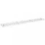 horganyzott acél gabion magaságyás 270 x 30 x 10 cm