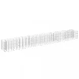 horganyzott acél gabion magaságyás 270 x 30 x 30 cm