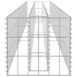 horganyzott acél gabion magaságyás 270 x 30 x 30 cm