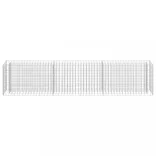 horganyzott acél gabion magaságyás 270 x 30 x 60 cm