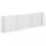 horganyzott acél gabion magaságyás 270 x 30 x 90 cm