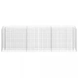 horganyzott acél gabion magaságyás 270 x 30 x 90 cm