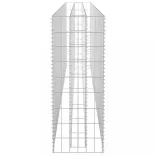 horganyzott acél gabion magaságyás 270 x 30 x 90 cm