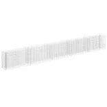 horganyzott acél gabion magaságyás 450 x 30 x 60 cm