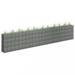 horganyzott acél gabion magaságyás 450 x 30 x 90 cm