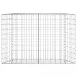 trapéz alakú horganyzott acél gabion magaságyás 150x20x100 cm