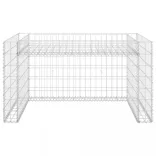 acélhuzal fűnyírótároló magaságyással 110 x 80 x 60 cm