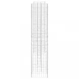 H alakú acéldrót virágtartó gabion 260 x 40 x 180 cm