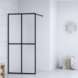 homályosított edzett üveg zuhanyfal 118 x 190 cm