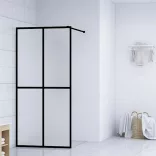 homályosított edzett üveg zuhanyfal 140 x 195 cm
