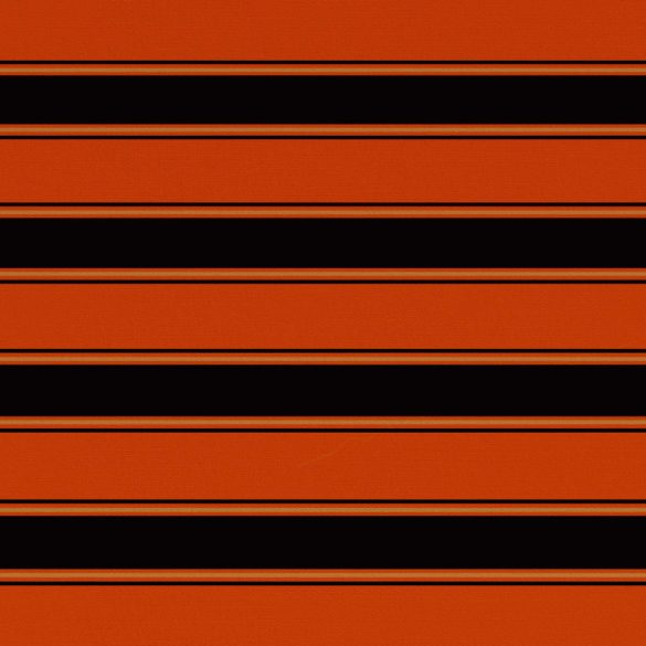 narancssárga és barna vászon napellenző tető 3,5 x 2,5 m