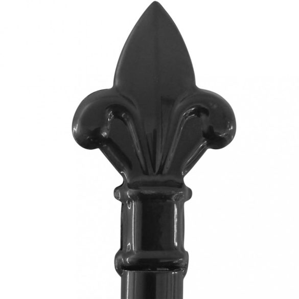 kétszárnyú kerítéskapu Woerden lándzsás tetejű 400 x 174,5 cm