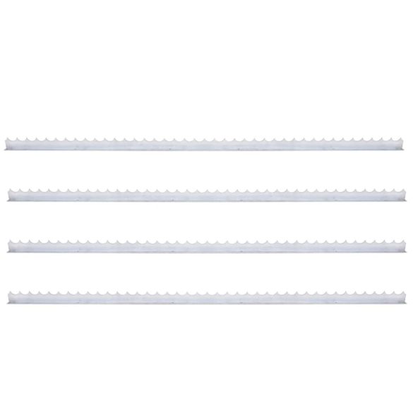 4 db horganyzott acél kerítéstüske 1 m