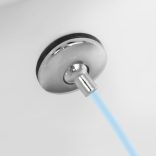 fehér kerámia perem nélküli fali WC bidé funkcióval