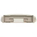 barackszínű ovális WC-ülőke lassan csukódó fedéllel