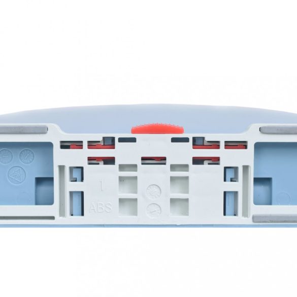 kék ovális gyorsan szerelhető WC-ülőke lassan csukódó fedéllel