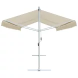 krémszínű szabadon álló napellenző 600 x 300 cm