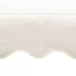 krémszínű szabadon álló napellenző 600 x 300 cm