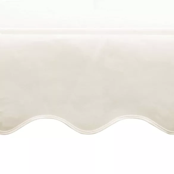 krémszínű szabadon álló napellenző 600 x 300 cm