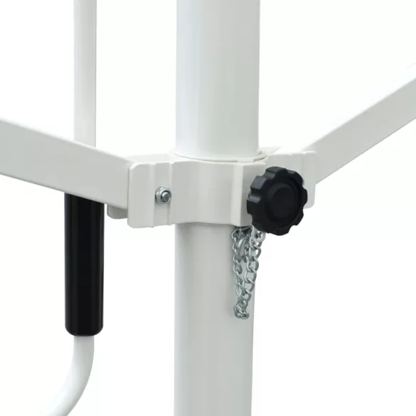 krémszínű szabadon álló napellenző 600 x 300 cm