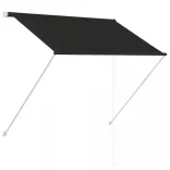 feltekerhető antracitszürke napellenző 100 x 150 cm