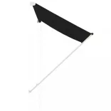 feltekerhető antracitszürke napellenző 100 x 150 cm