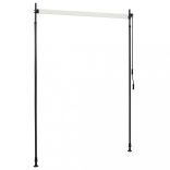 krémszínű kültéri roló 150 x 270 cm