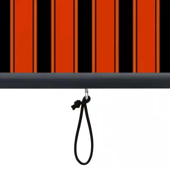 narancssárga és barna kültéri roló 60 x 250 cm