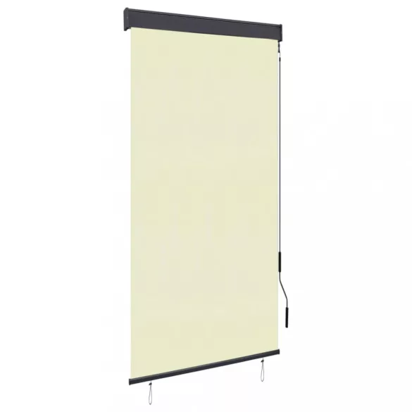 krémszínű kültéri roló 80 x 250 cm