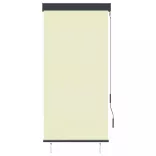 krémszínű kültéri roló 80 x 250 cm